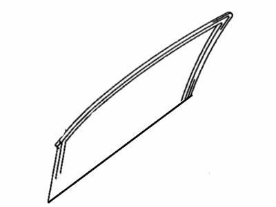 Toyota Corolla Window Run - 68141-12311