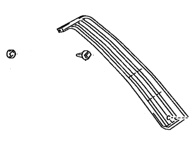 Toyota 62905-13060 Vent Louver