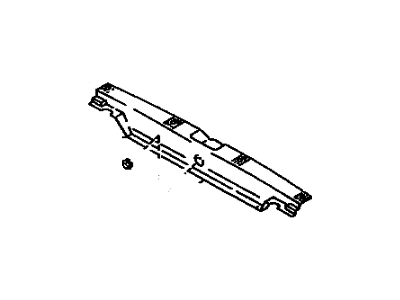 Toyota 64716-13010-03 Cover,  Deck Trim,  Rear