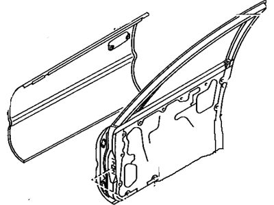 Toyota 67001-1A161 Door Shell
