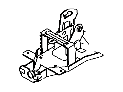 Toyota 33502-12370 Plate Sub-Assembly, Shift Lever