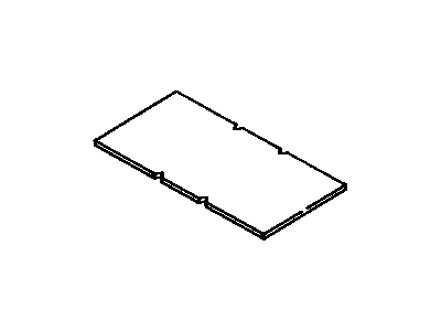 Toyota 63343-12050 Pad,  Roof Silencer,  NO.1