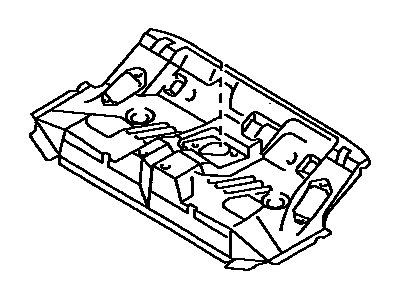 Toyota 58211-12170 Center Floor Pan
