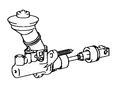 Toyota Corolla Clutch Master Cylinder - 31410-12221