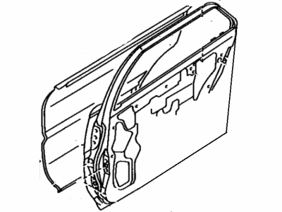 Toyota 67003-12510 Door Shell