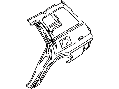 Toyota 61602-13910 Quarter Panel