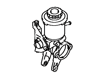 Toyota Corolla Power Steering Pump - 44320-12152