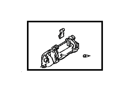 Toyota 69230-12110 Handle, Outside