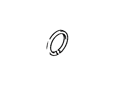 Toyota 90520-76003 Ring, Shaft Snap (For Input Shaft Rear Bearing)