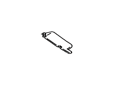 Toyota 74310-12790-03 Sunvisor