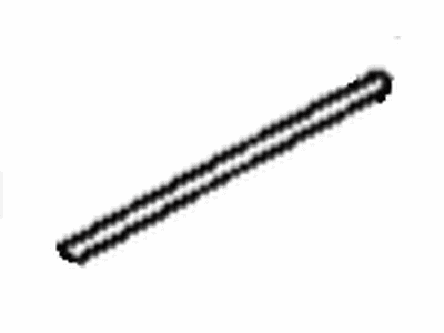 Toyota 75644-12080 Moulding, Quarter Window, Outside Upper Driver Side