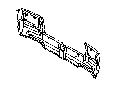Toyota 64716-12100-03 Back Panel Cover