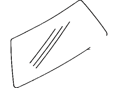 Toyota 68131-13210 Glass