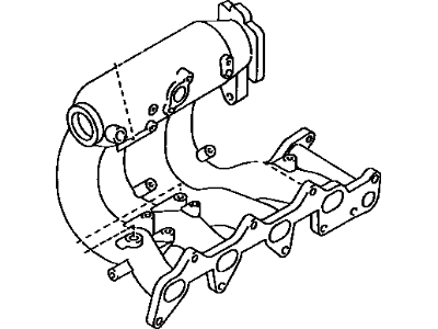 Toyota Tercel Intake Manifold - 17101-16140