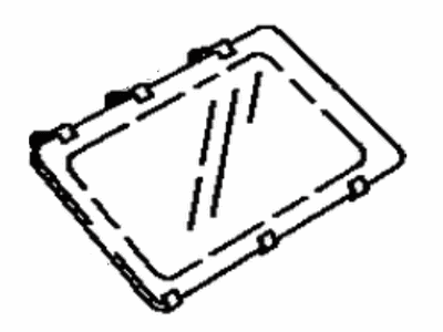Toyota 62720-12620 Window Assembly, Quarter, Driver Side