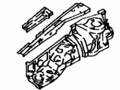 Toyota 53701-1A010 Apron Assembly