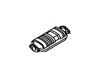 Toyota Corolla Catalytic Converter - 18450-16520