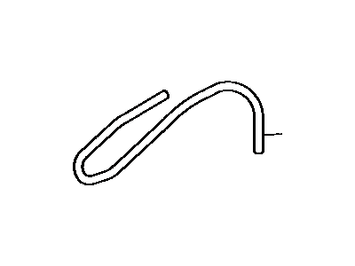 Toyota 90099-33185 Hose, Rear Washer (From Joint To Joint Or Nozzle)