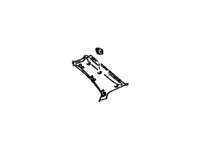Toyota 62472-12220-02 Upper Quarter Trim