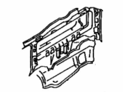 Toyota 61731-13250 Inner Panel