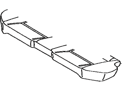 Toyota 71611-12620 Pad, Rear Seat Cushion