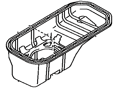 Toyota Corolla Oil Pan - 12101-16070