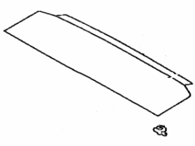 Toyota 64330-1A230-J0 Package Tray Trim