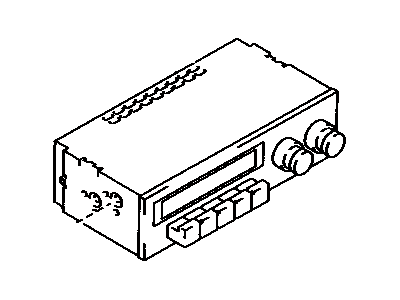 Toyota 86120-19165 Radio Chassis