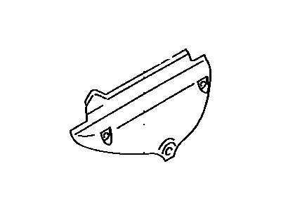Toyota 17168-16070 Insulator, Exhaust Manifold Heat