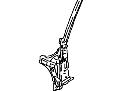 Toyota 61022-12650 Hinge Pillar