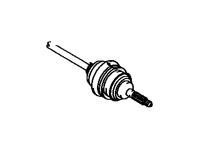 Toyota 43420-12091 Axle Assembly