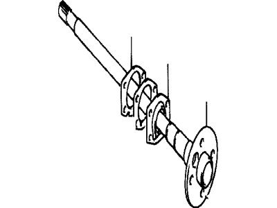 Toyota 42425-14020 Gasket,  Rear Axle Bearing Retainer