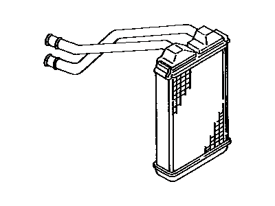 Toyota Heater Core - 87107-12420