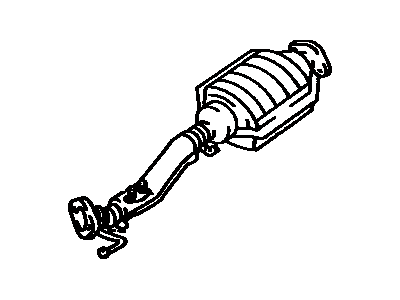 Toyota 17402-16081 Catalytic Converter