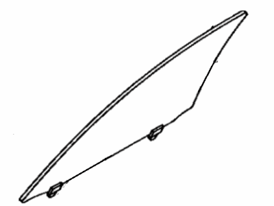 Toyota 68101-12540 Glass