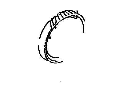 Scion 41221-52090 Gear,  Front Differential Ring