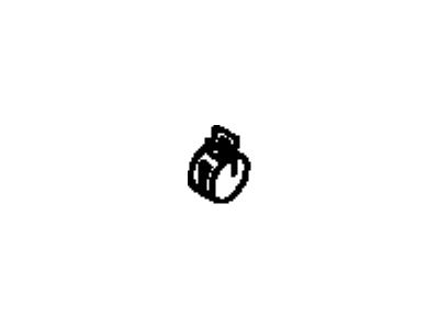Toyota 90467-21006 Clamp Or Clip, Hose(For Intake Manifold Water)