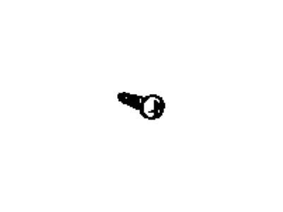 Toyota 90099-00929 Screw, Tapping
