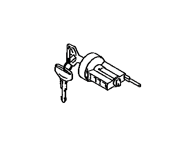 Toyota Corolla Ignition Lock Assembly - 69057-13070