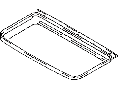Toyota 63251-12080 Weatherstrip