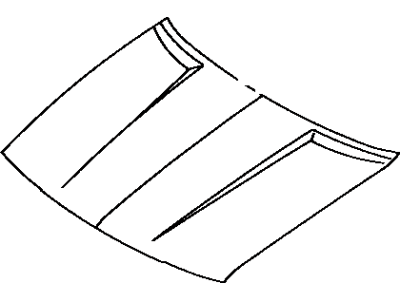 Toyota Corolla Hood - 53301-12660