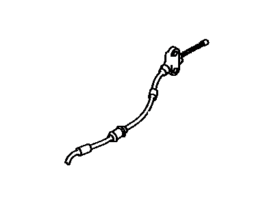 Toyota Corolla Parking Brake Cable - 46420-12371