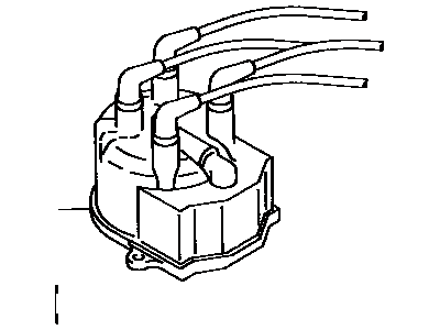 Toyota Corolla Distributor Cap - 19101-16141