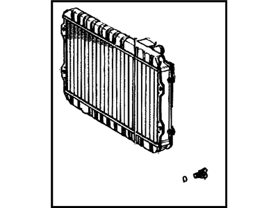 Toyota 16400-41210 Radiator Assembly