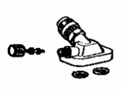 Toyota 88372-20060 Valve, Cooler Compressor Discharge Service