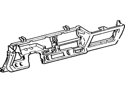Toyota 55312-14040-01 Panel Sub-Assembly, Instrument