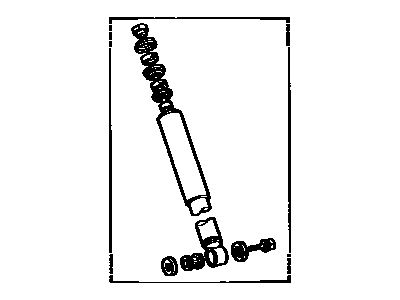 Toyota 48531-29615 Absorber Assembly, Shock, Rear Passenger Side