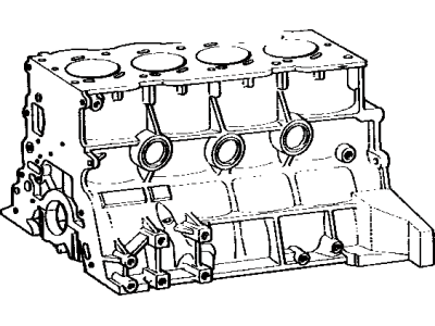 Toyota 11400-35020 Short Block