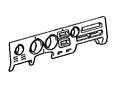 Toyota 55404-14230 Panel Sub-Assembly, Instrument Cluster Finish