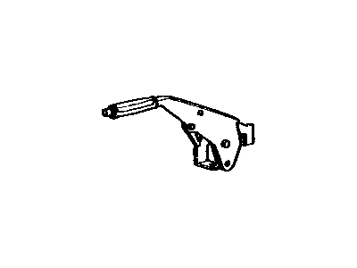 Toyota 46201-14040-04 Handle Assembly, Parking Brake Control